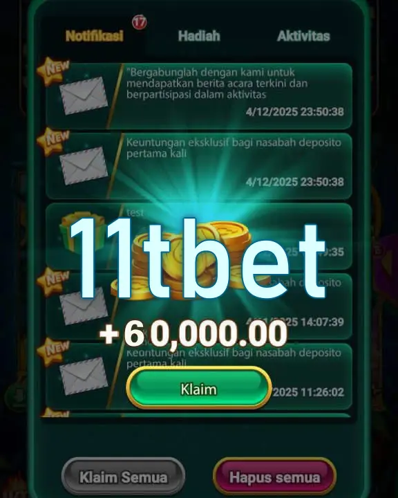 11tbet Tangkapan Layar Resmi APK